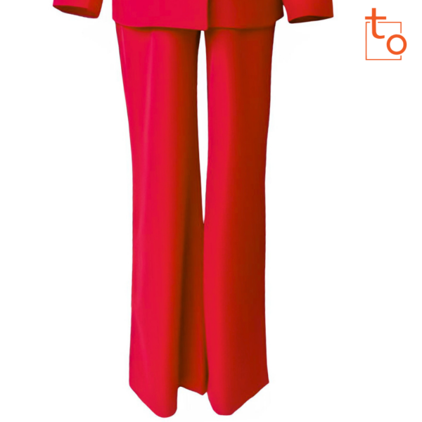Pantalone a zampa Tob438 - immagine 5