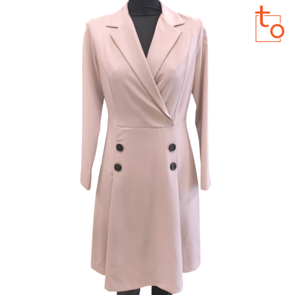 Vestito con bottoni Tob658q - immagine 2