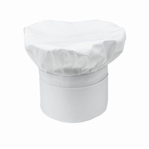 Cappello cuoco Bianco