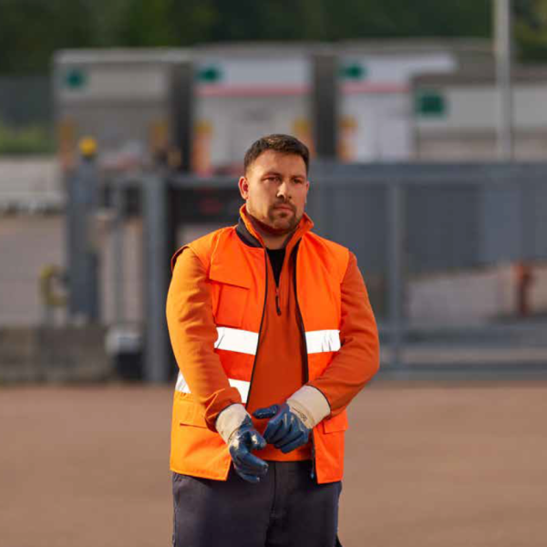 Gilet Jim Hi-Vis Reversibile